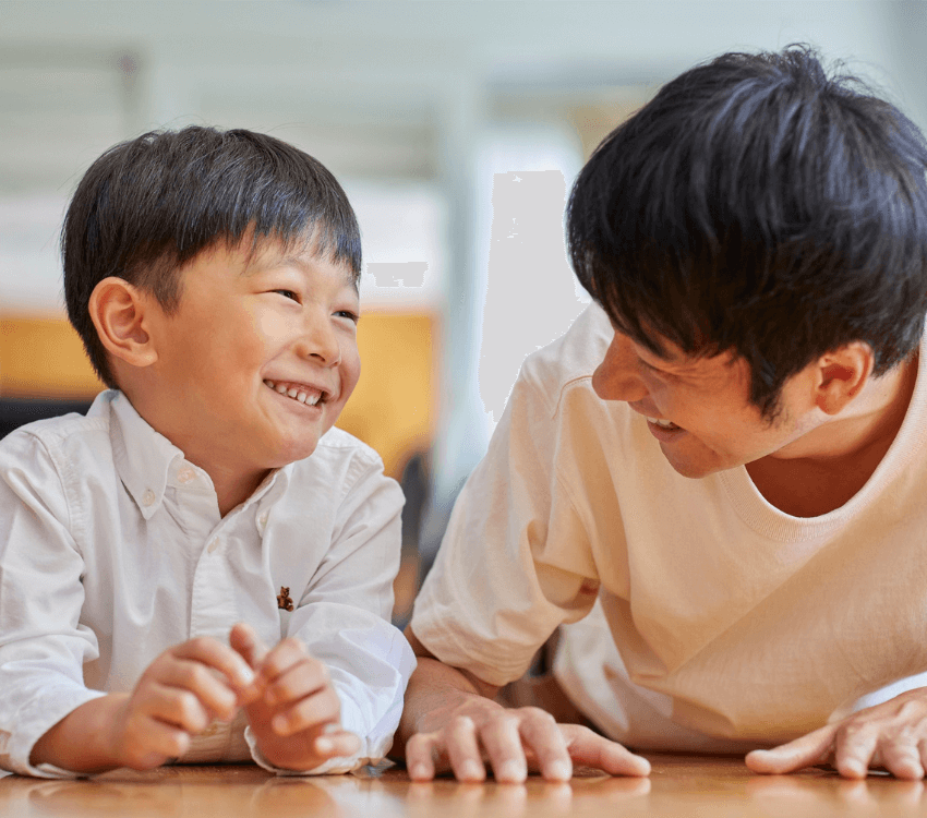 Parent- and- child -talking