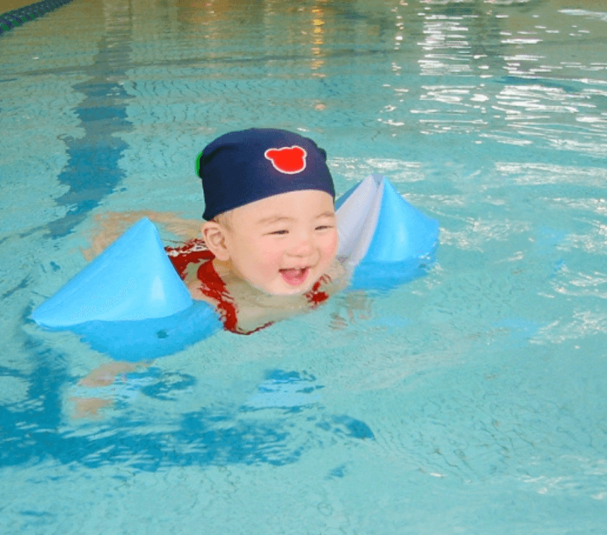 baby- swimming