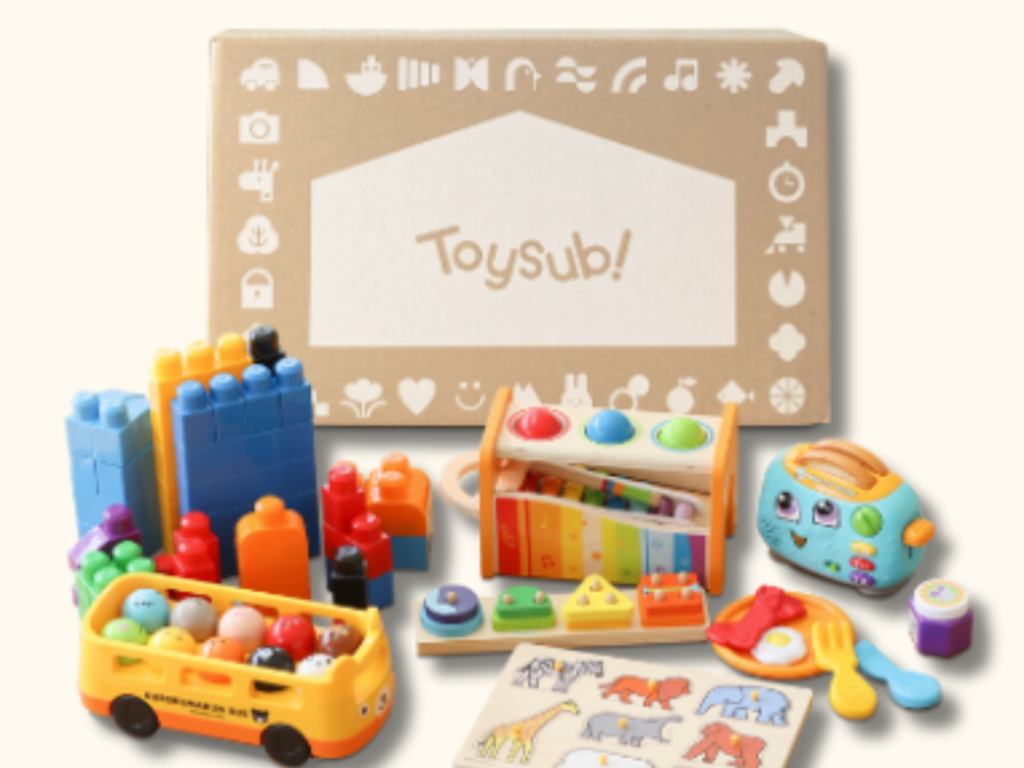 Toys- delivered -all -at -once -from -a -toy -subscription